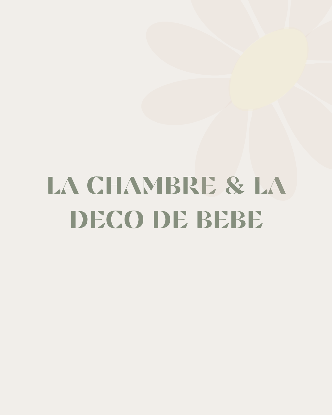 Ebook - La chambre & la déco de bébé