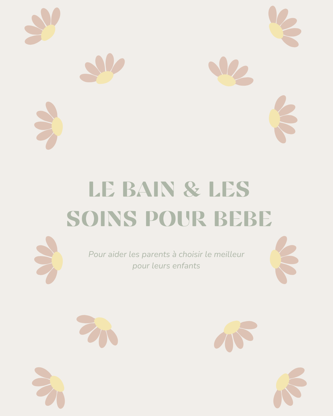 Ebook - Le bain & les soins pour bébé