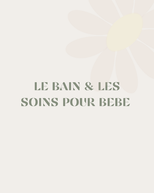 Ebook - Le bain & les soins pour bébé